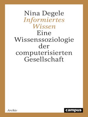 cover image of Informiertes Wissen